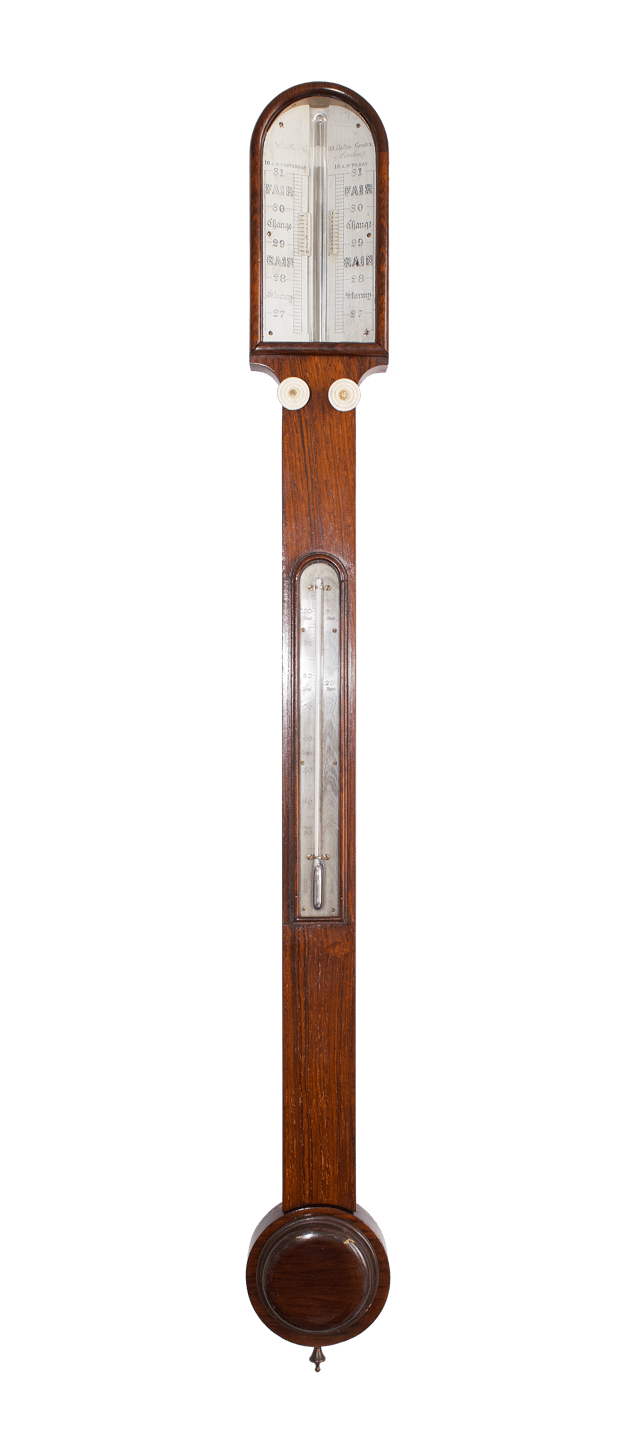 Rosewood Cistern Barometer