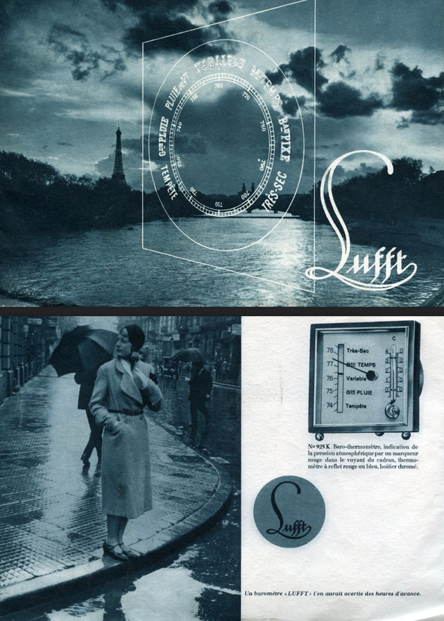 Chrome-plated altimetric barometer