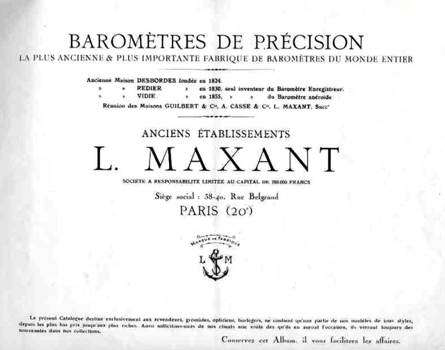 Caryatid Mounts Barometer