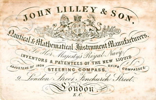 Mahogany Marine Barometer