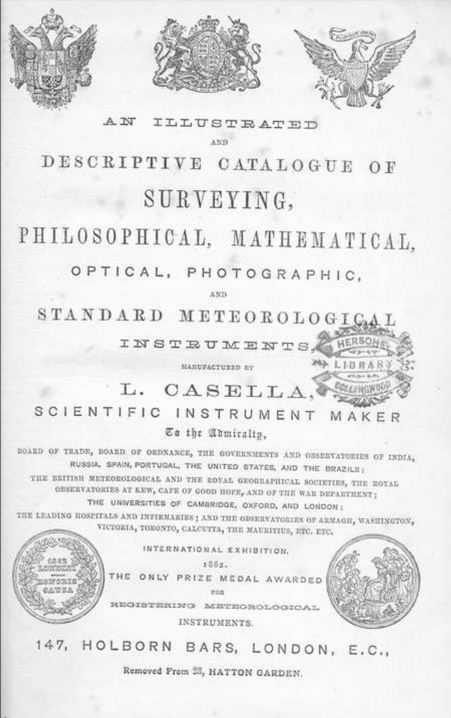 Marine brass barometer